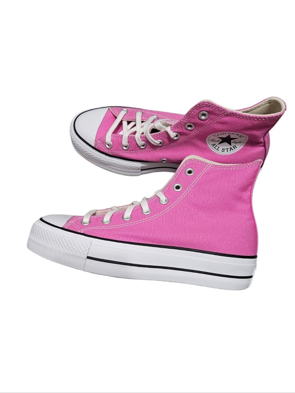 Converse Chuck Taylor All Star High Top Sneakers - Pink CTAS LIFT NEW Womens